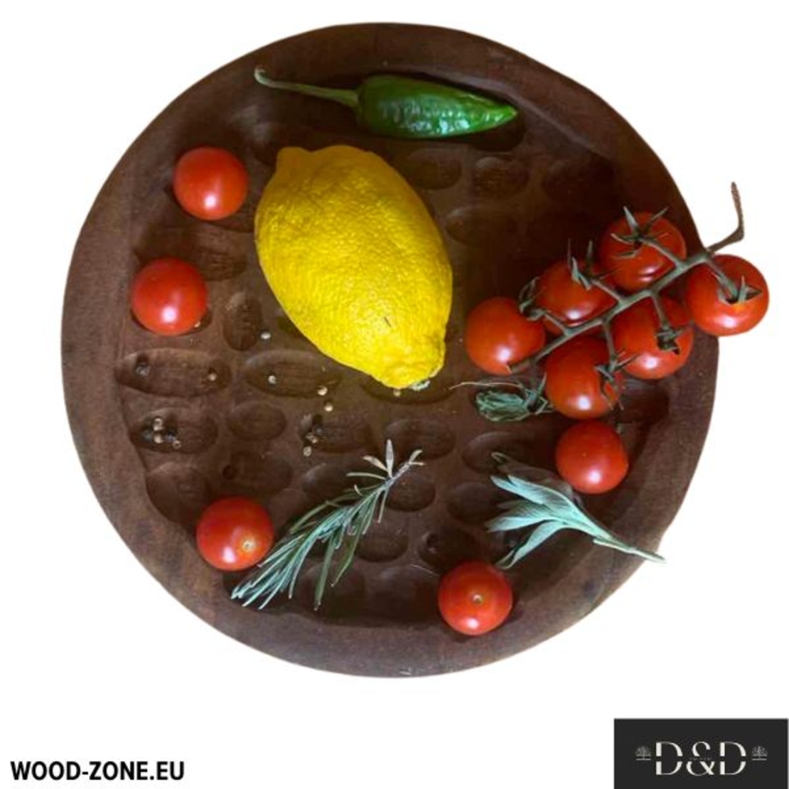 Кръгла дъска ръчна изработка, диаметър 24 см