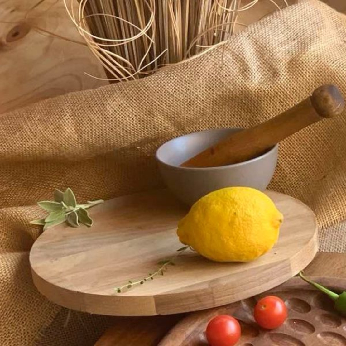 Кръгла дъска, диаметър 25 см