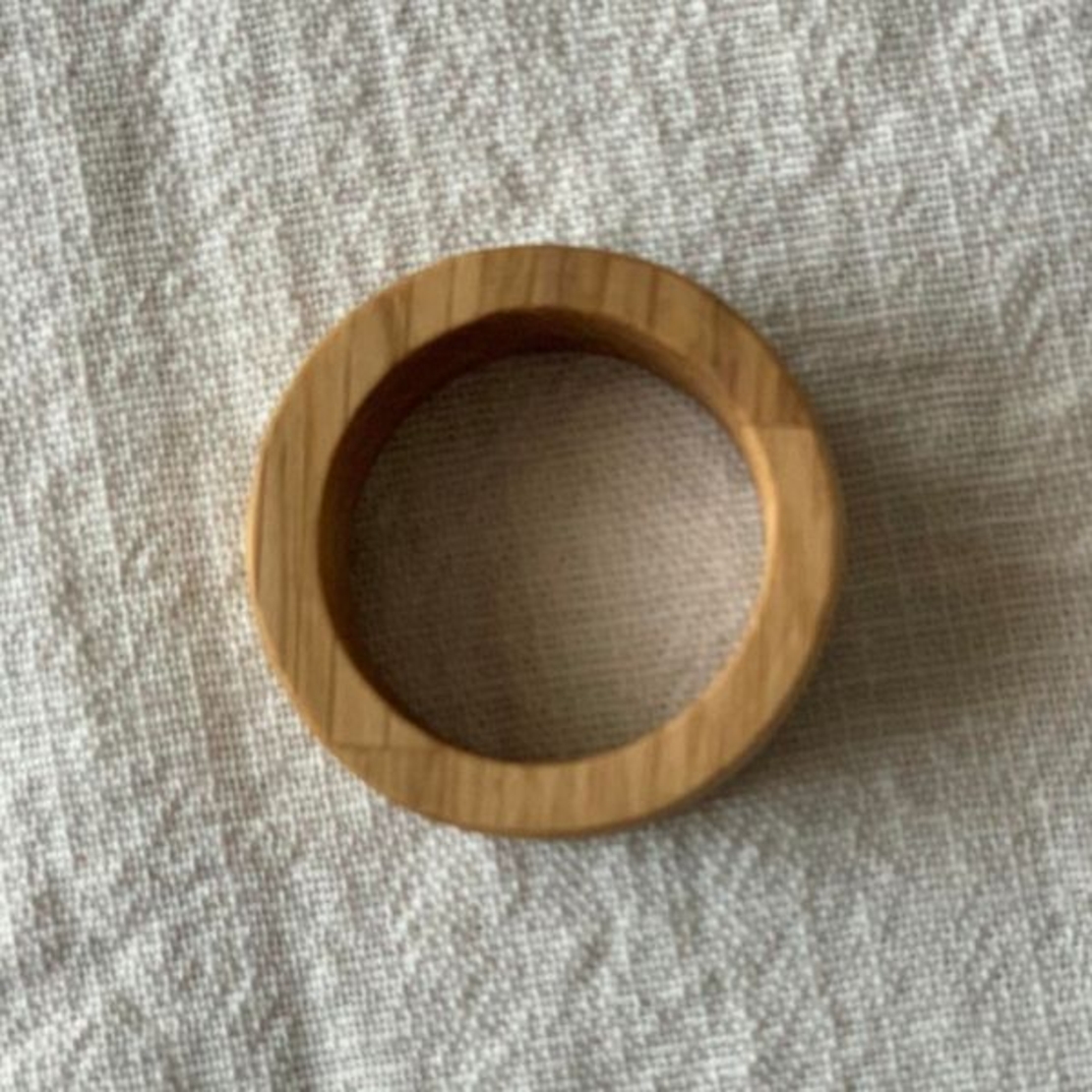 Дървен пръстен за салфетки Linea Table – кръг