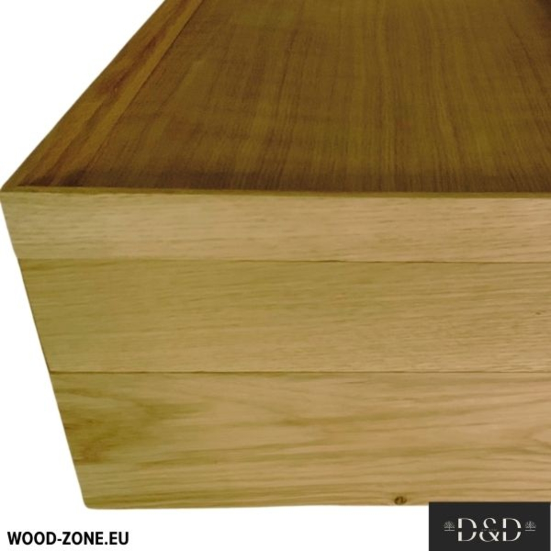 Дървени подноси с височина на борда 34 мм