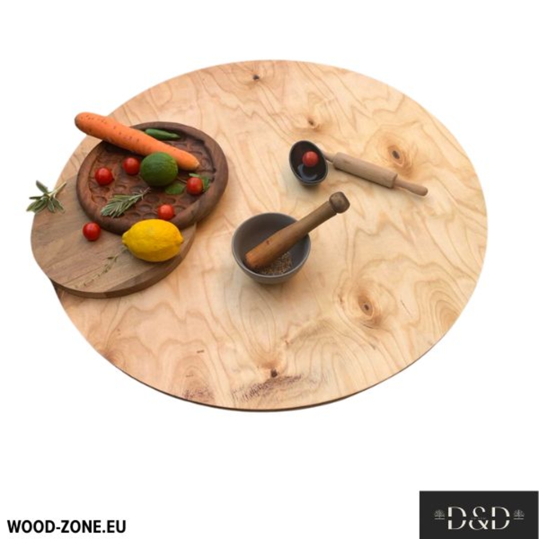 Кръгъл плот с диаметър 60 см