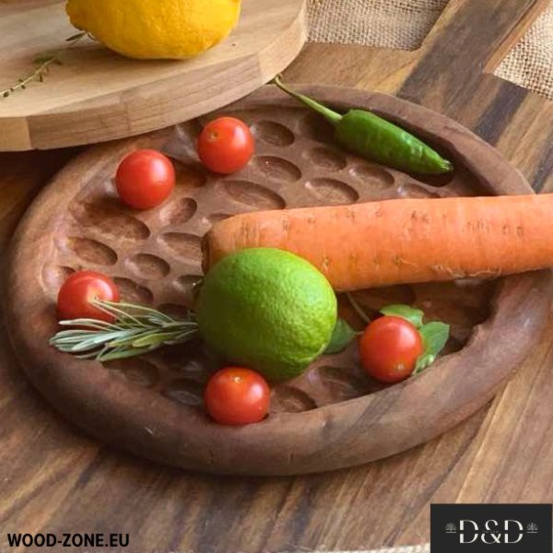 Кръгла дъска ръчна изработка, диаметър 24 см