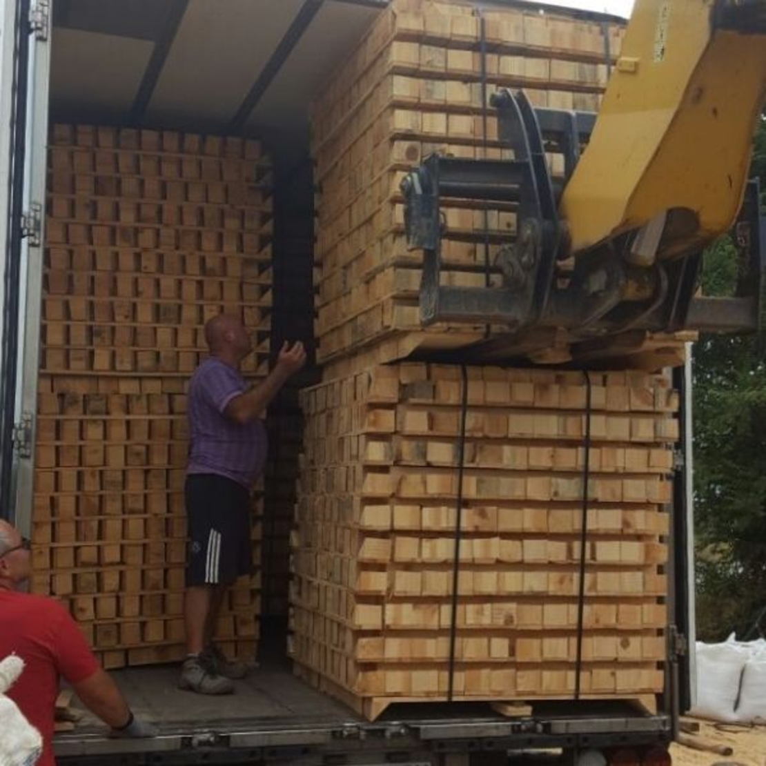 Дървен амбалаж за Белгия и Испания