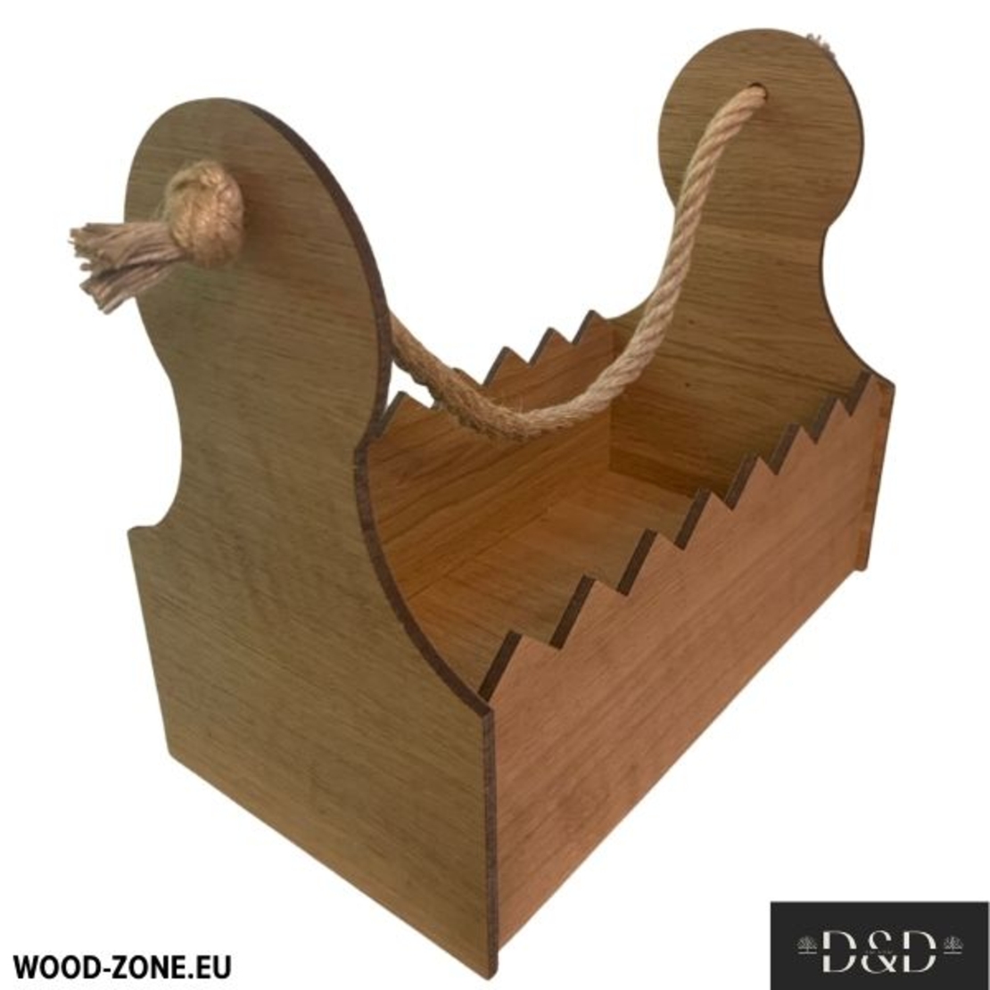 Дървена кошница XL, серия 