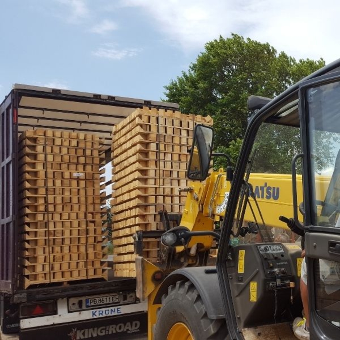 Дървен амбалаж за Белгия и Испания