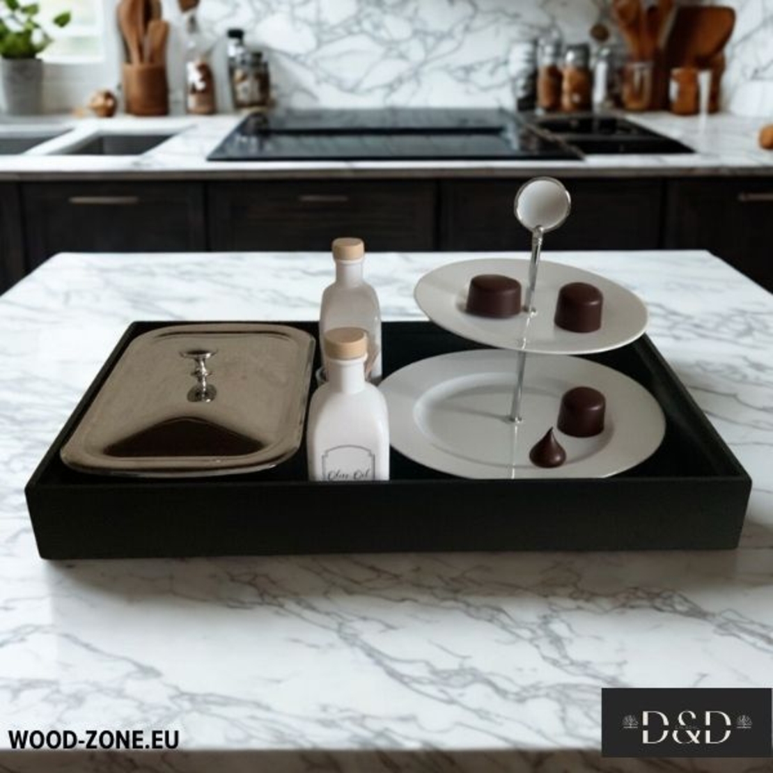 Дървени подноси с височина на борда 65 мм