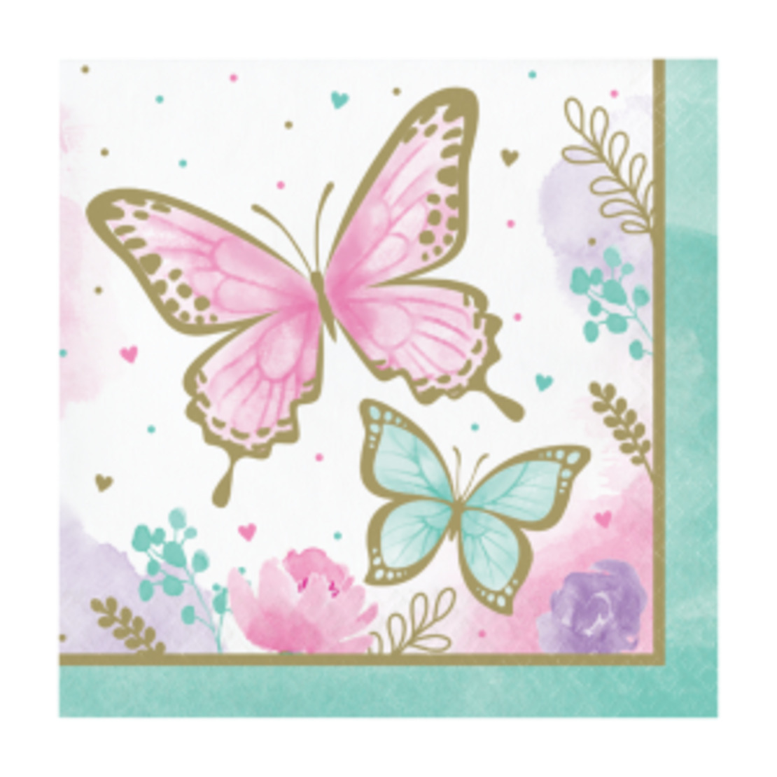 Butterfly Shimmer, Големи салфетки