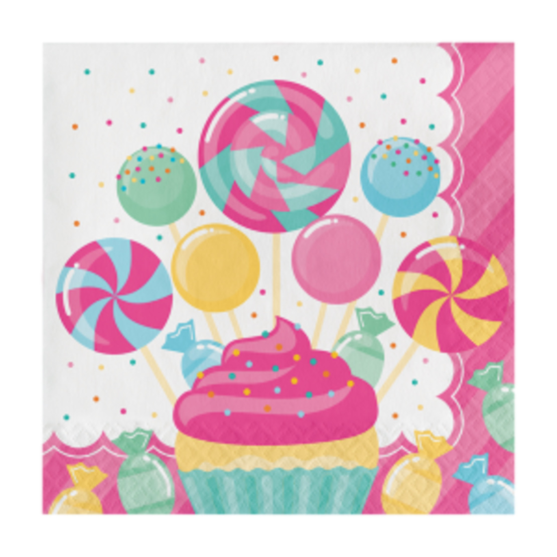 Candy Party, Големи салфетки.