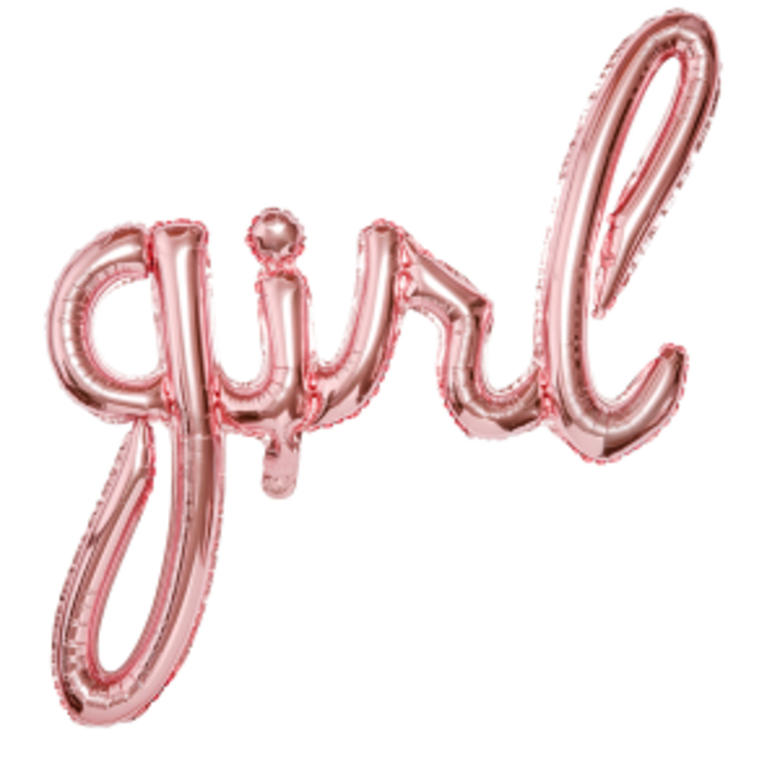 Фолиев балон, Girl Rose gold