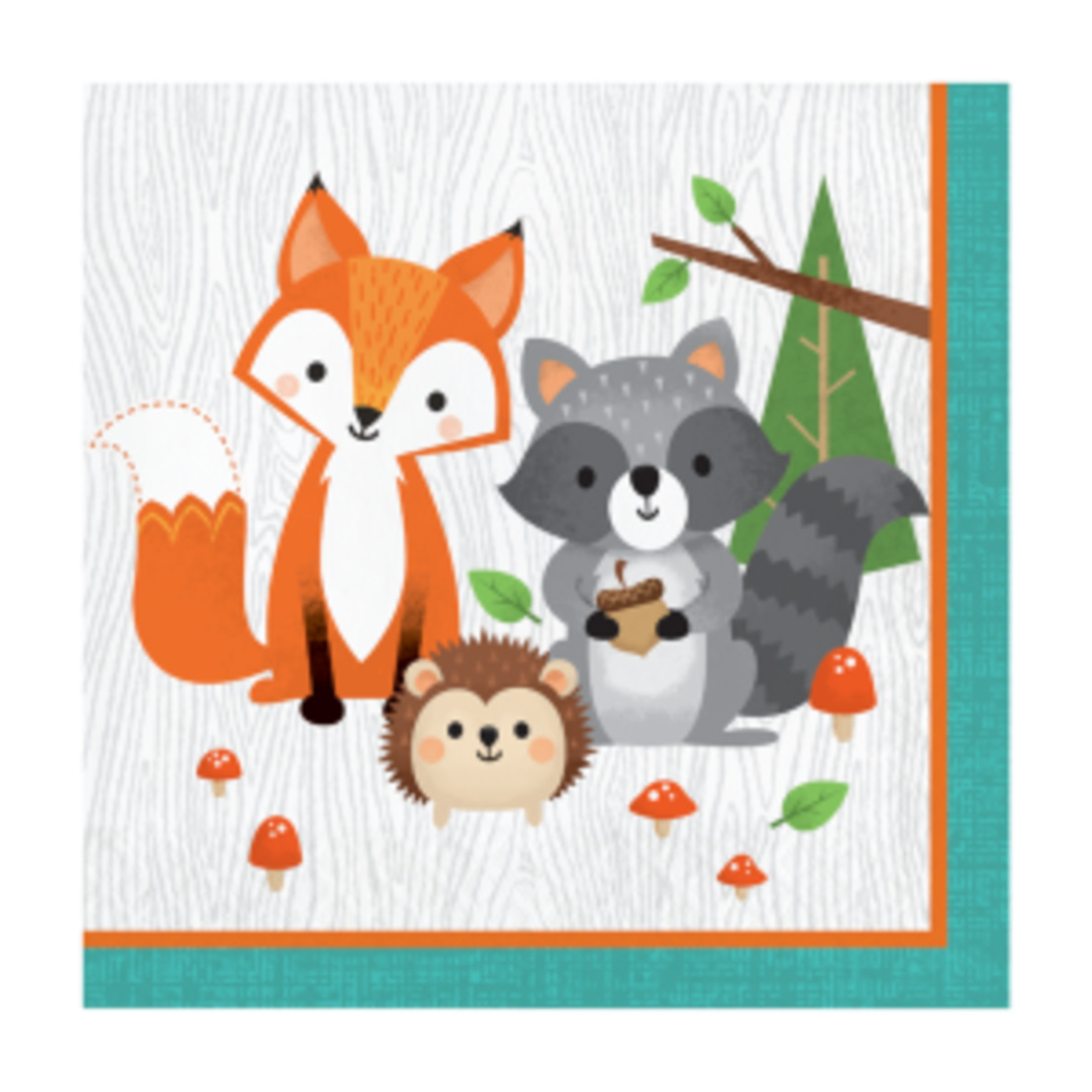 Woodland Animals, Големи салфетки
