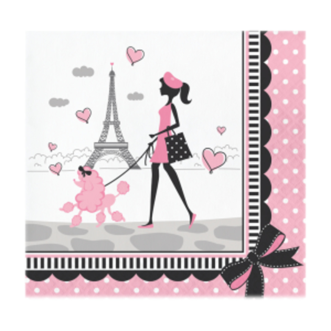 Party in Paris, Големи салфетки 