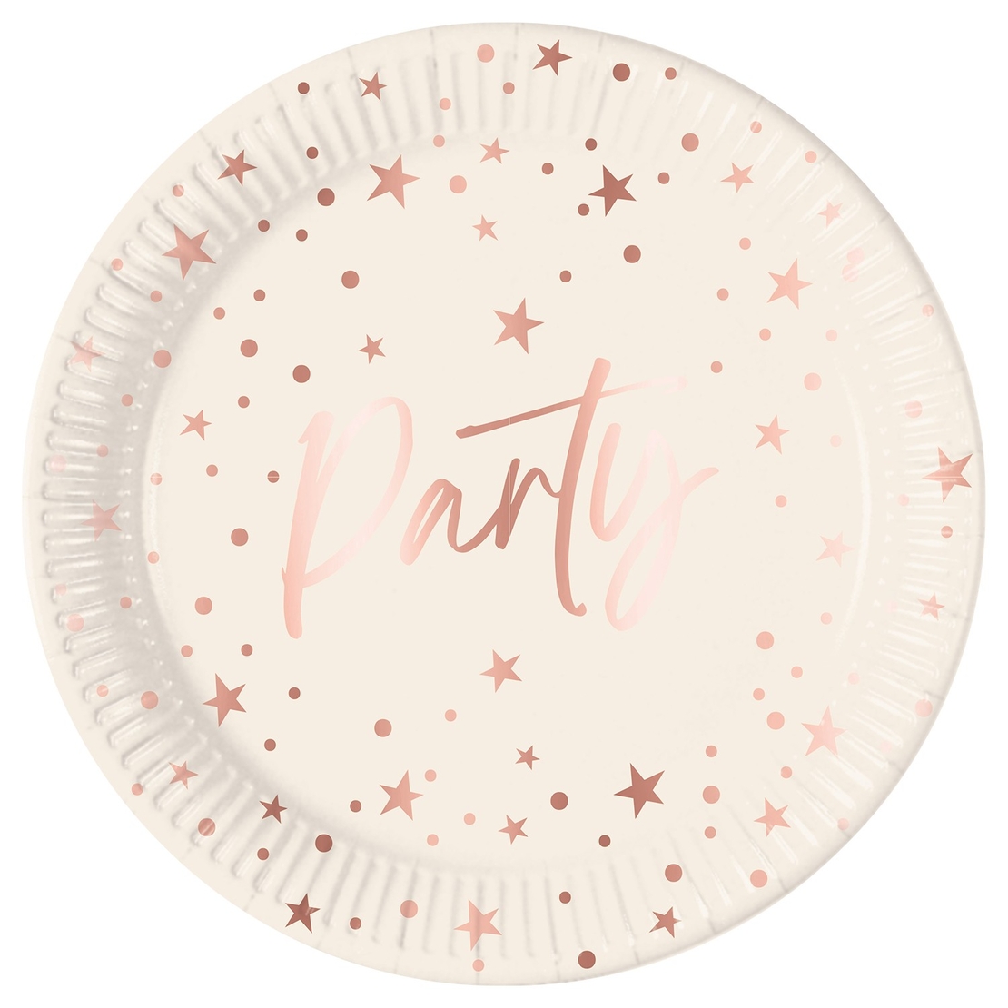 Парти чинийки, Rose gold