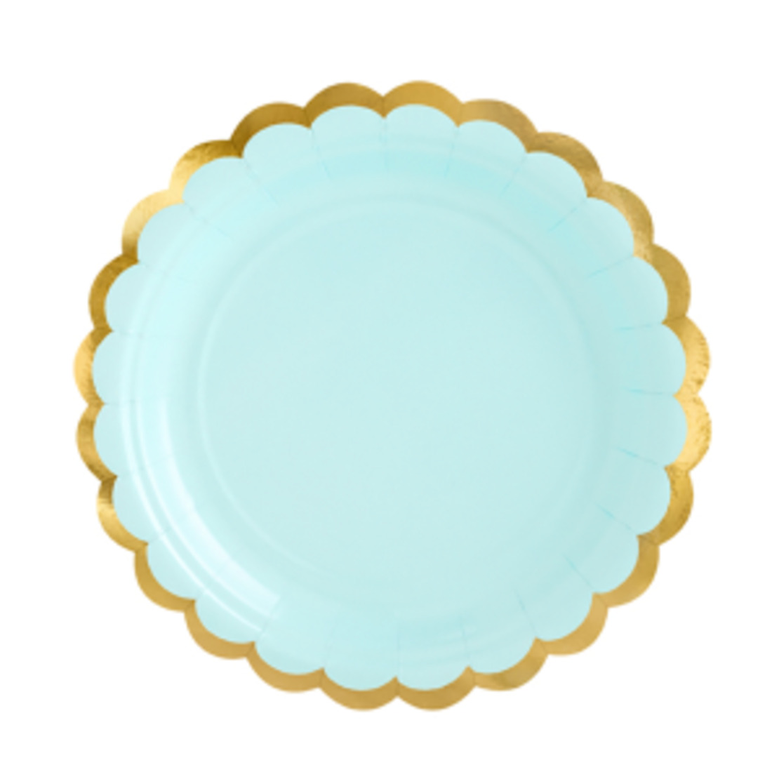 Pastel mint, Малки чинийки.