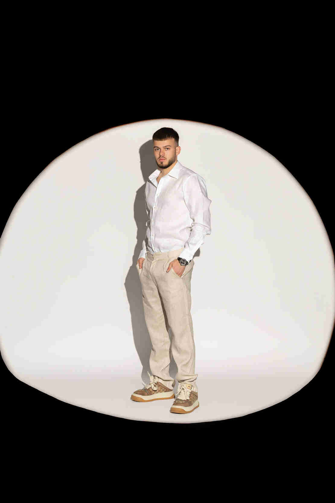 Marten linen trousers