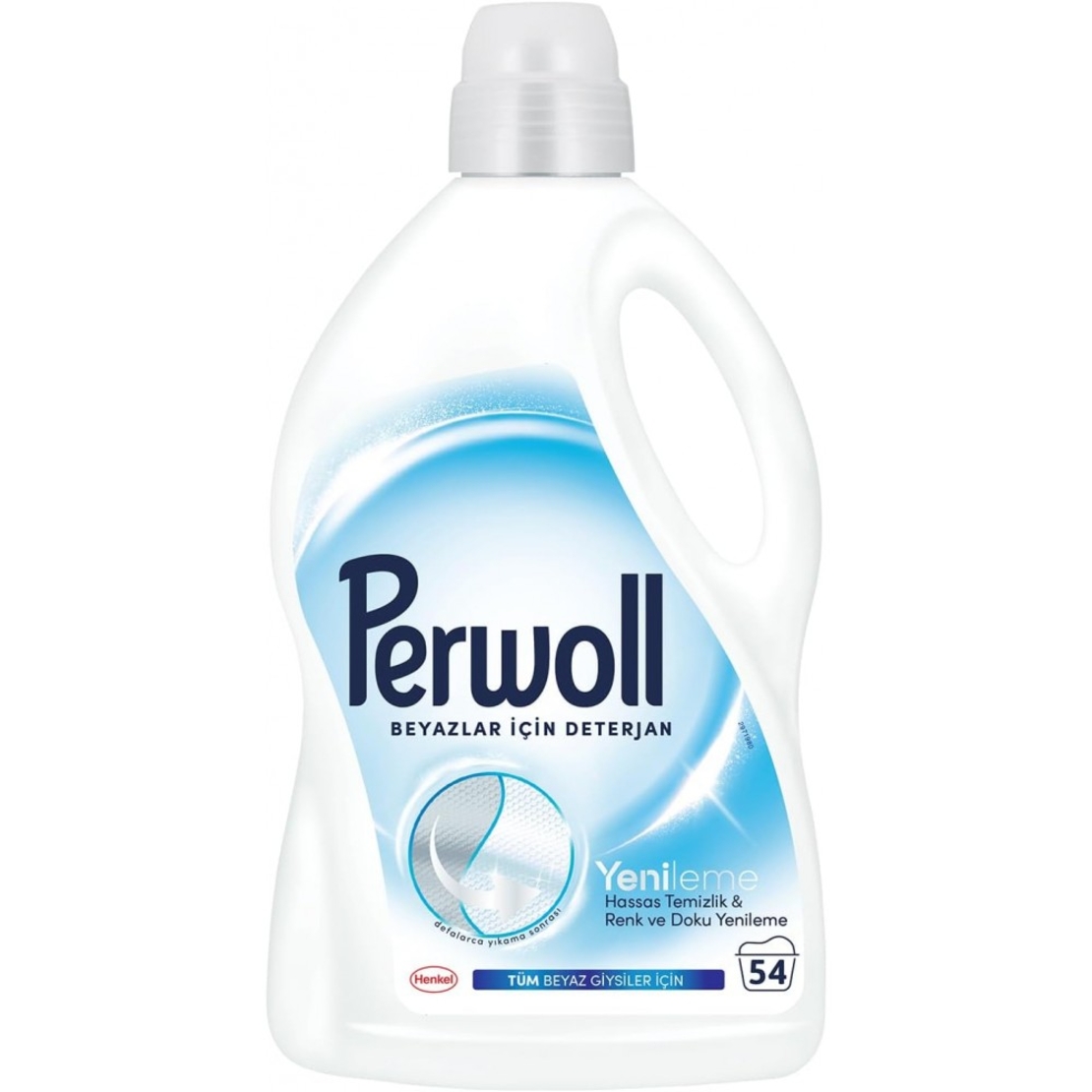 Perwoll течен прах за бяло 2970мл