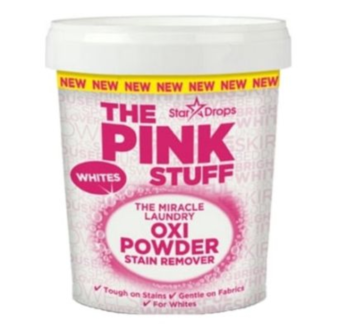 Прах против петна The Pink Stuff 1кг за бели дрехи