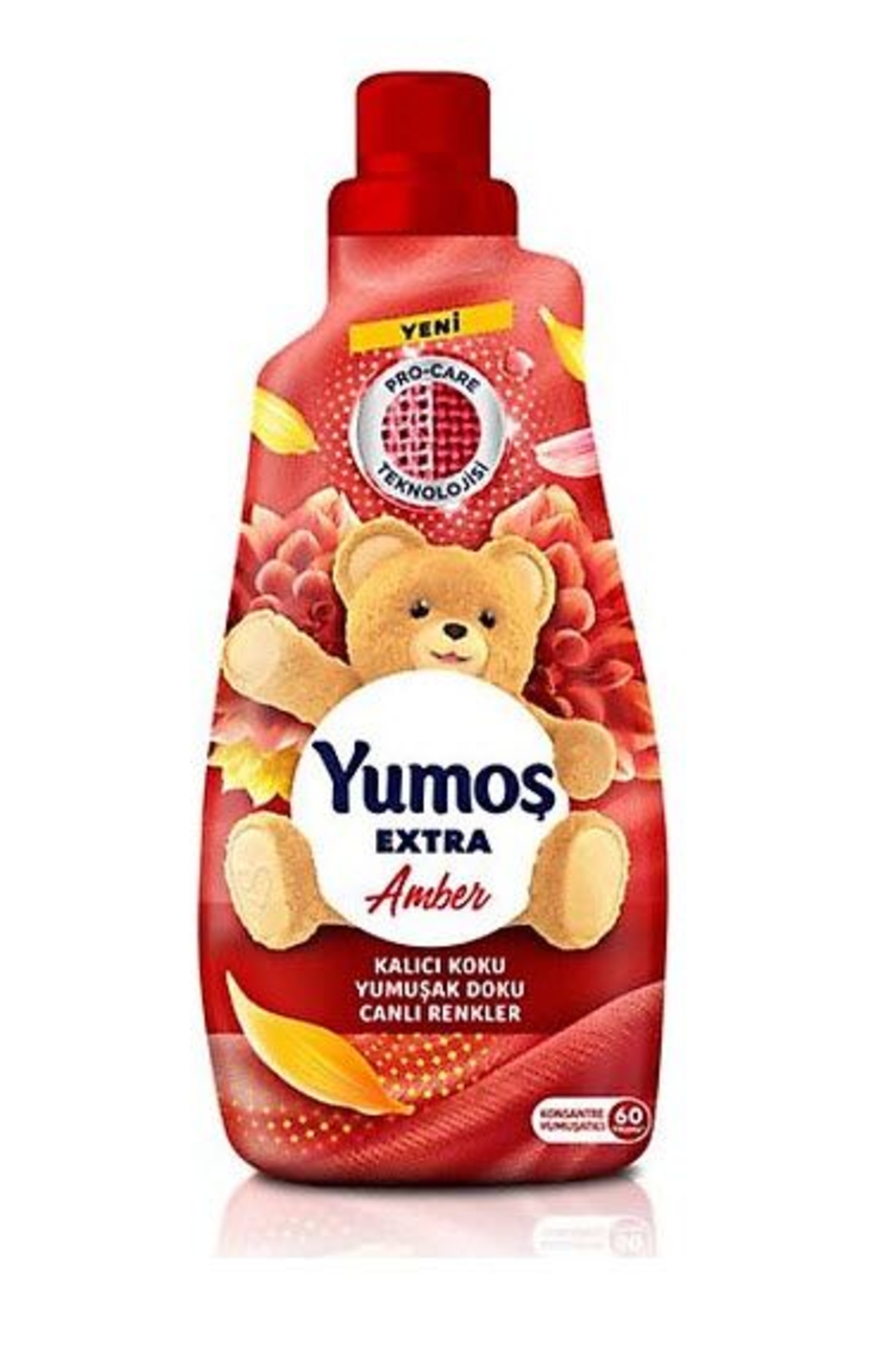 Yumos Extra Amber Омекотител 60 пранета 1.440 л
