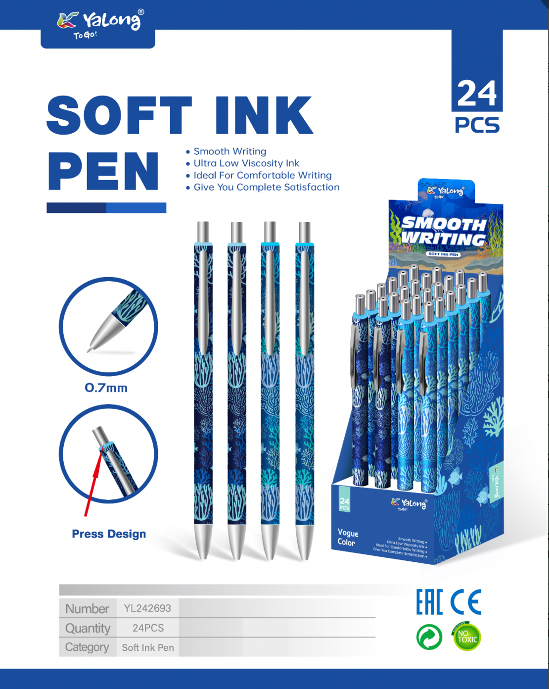 Химикалка Yalong 242693