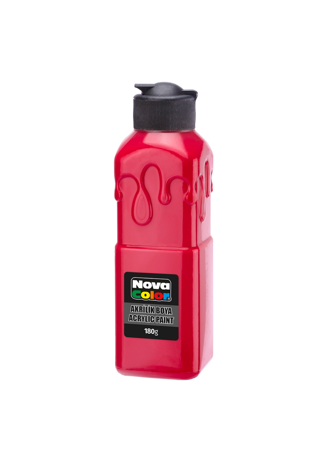Акрилна боя 180гр. червена Nova Color