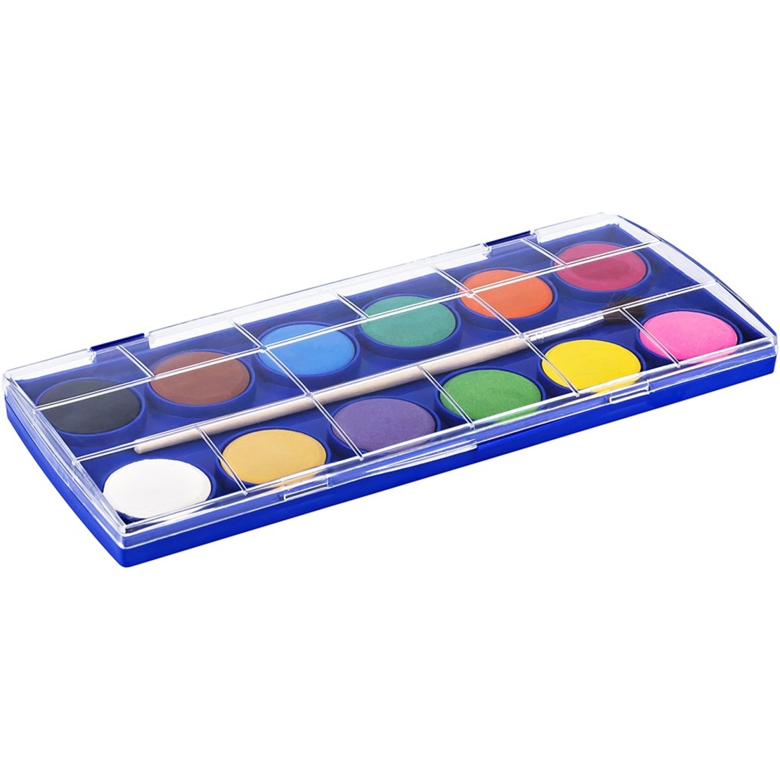Акварелни бои Nova Color 12 цвята 28мм.