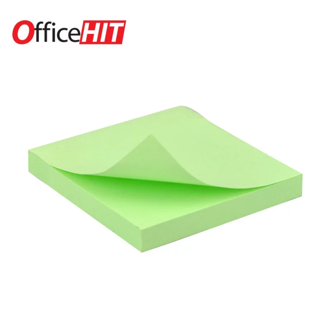 Самозалепващи листчета 76х76 ЗЕЛЕН пастел