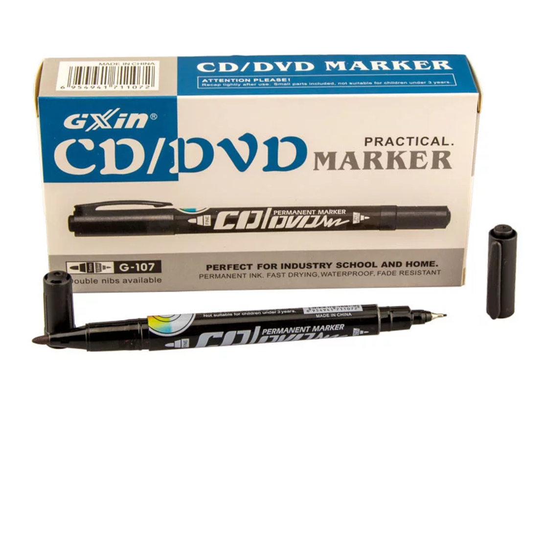 Маркер двувърх GXIN за CD/DVD 0.5mm/1mm.