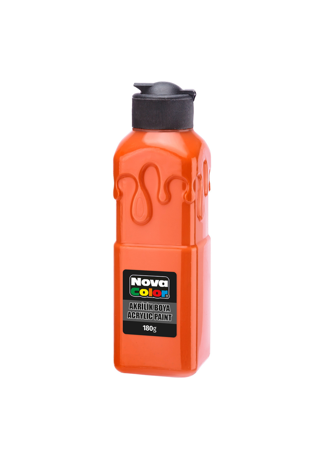 Акрилна боя 180гр. оранжева Nova Color
