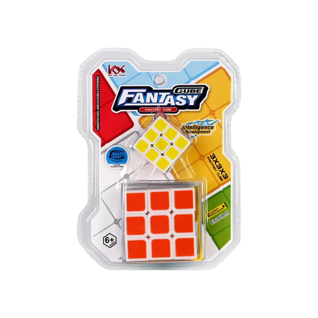 Рубик кубче 3х3 2 в 1