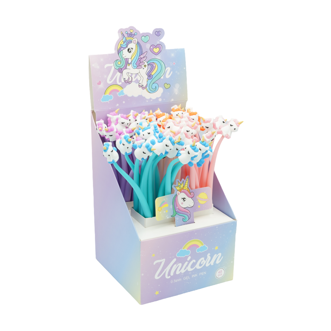 Силиконова детска химикалка, Еднорог