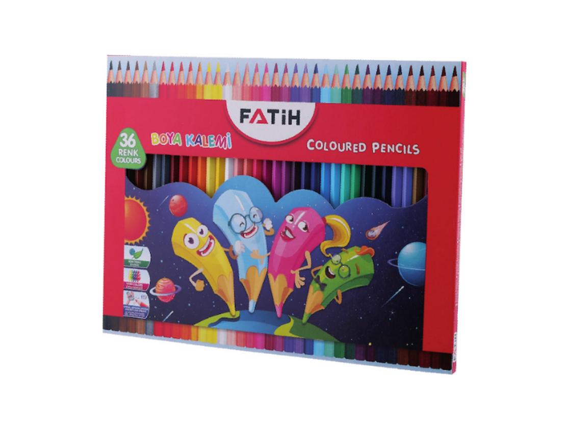 Цветни моливи Fatih 36 цвята