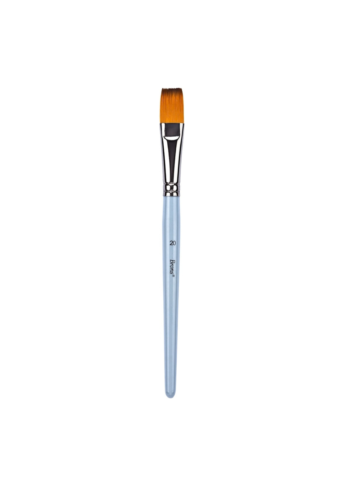 Brons Brush Art Плоска четка №20