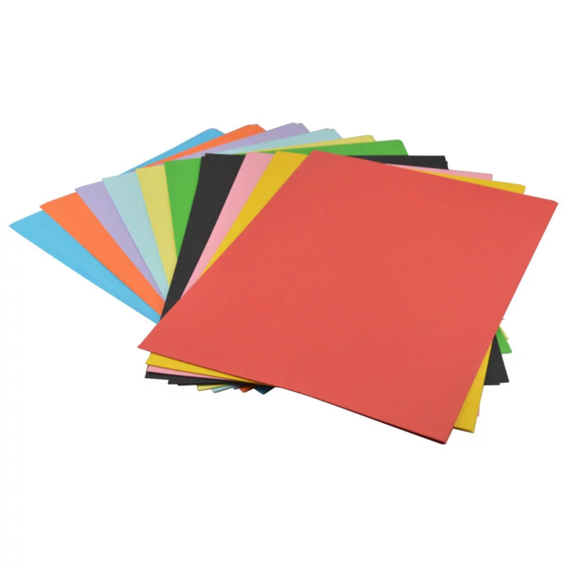 Хартия А4 цветна 80гр. насит/паст 10цв. х 5бр.