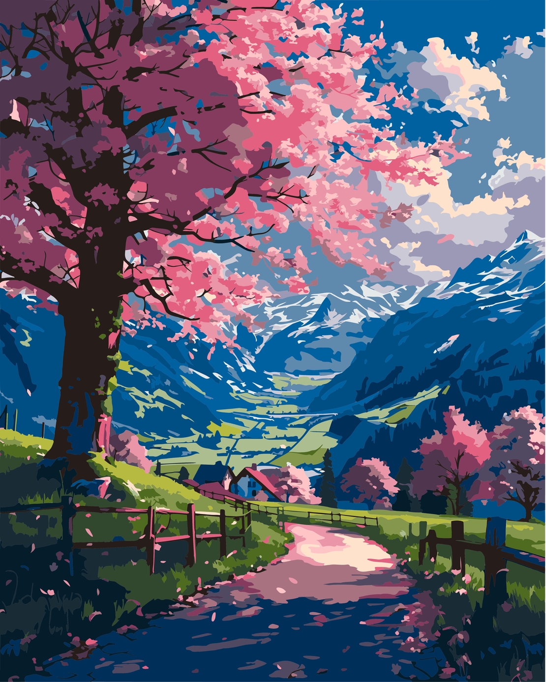 Картина по номера 40х50 см. - YCGJC37705