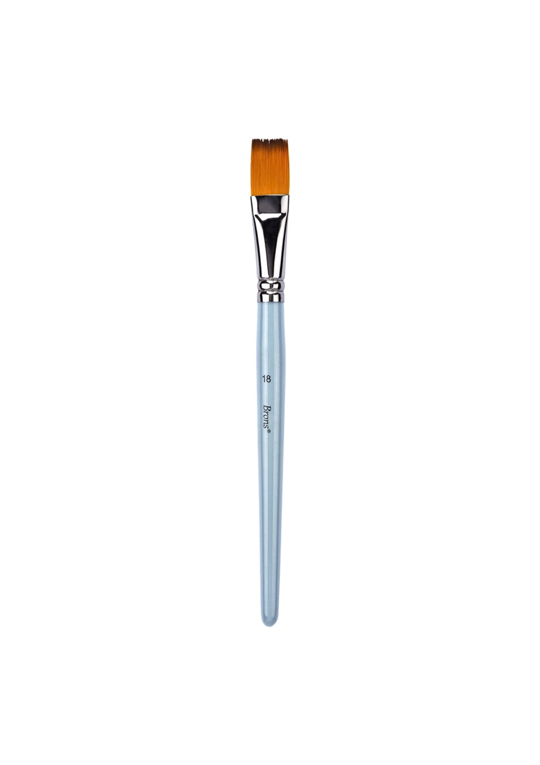 Brons Brush Art Плоска четка №18