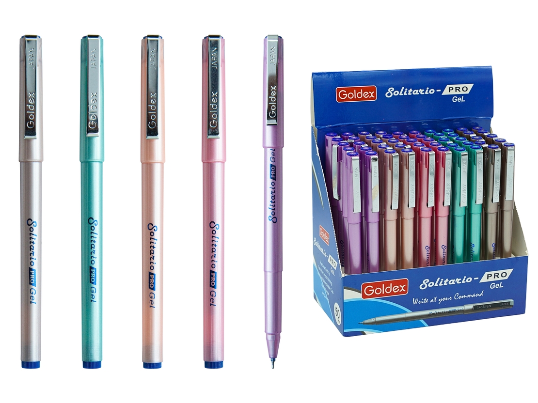 Химикалка Goldex - Solitario Pro Gel