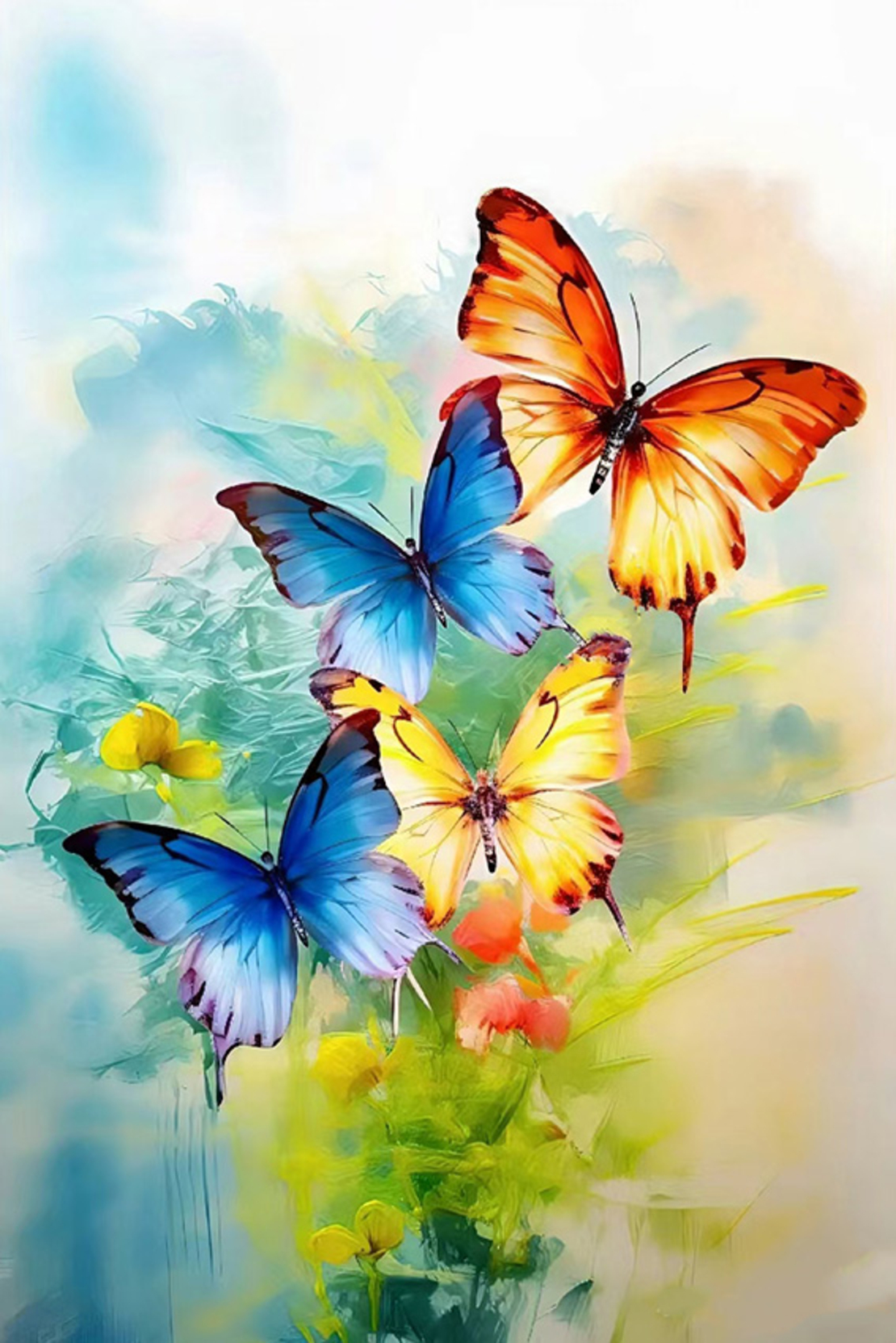 Рисуване по номера - 20х30 см. - YCBD38158