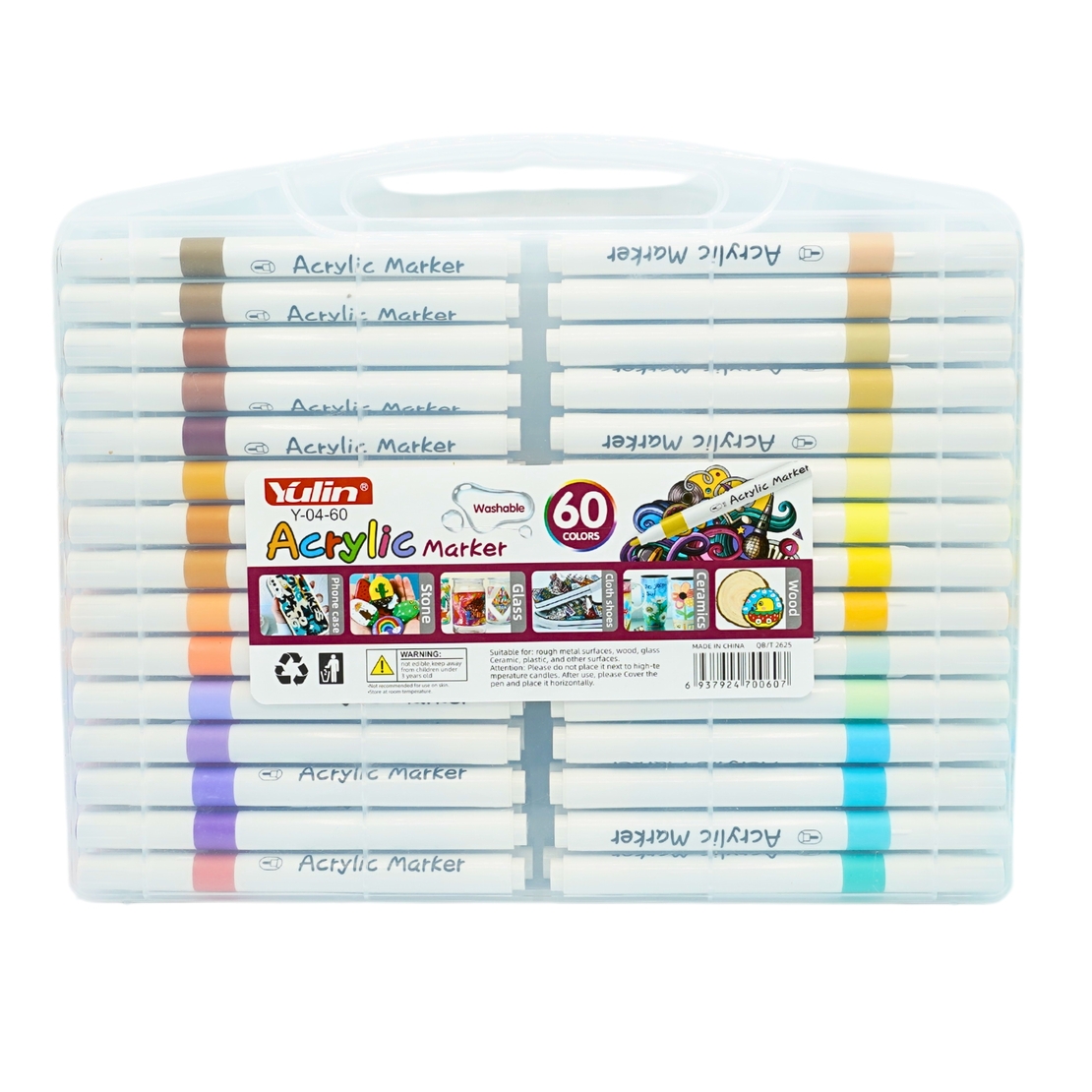 Акрилни маркери 60цв.