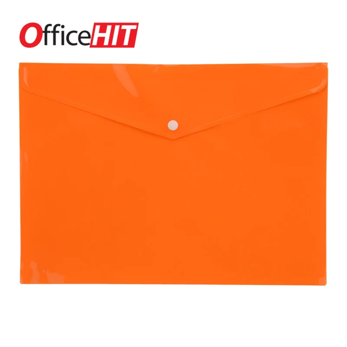 Папка с копче А4+ 36х26 Оранжева