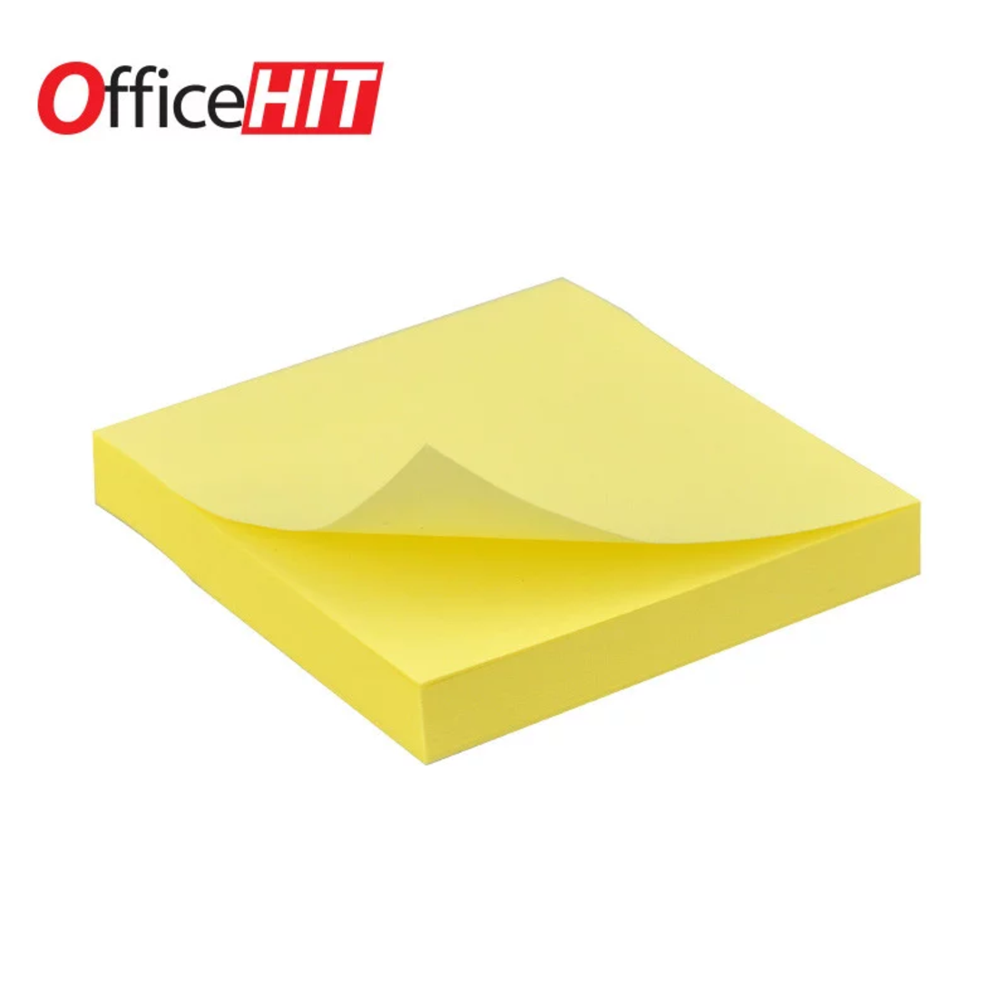 Самозалепващи листчета 76х76 Жълти пастел