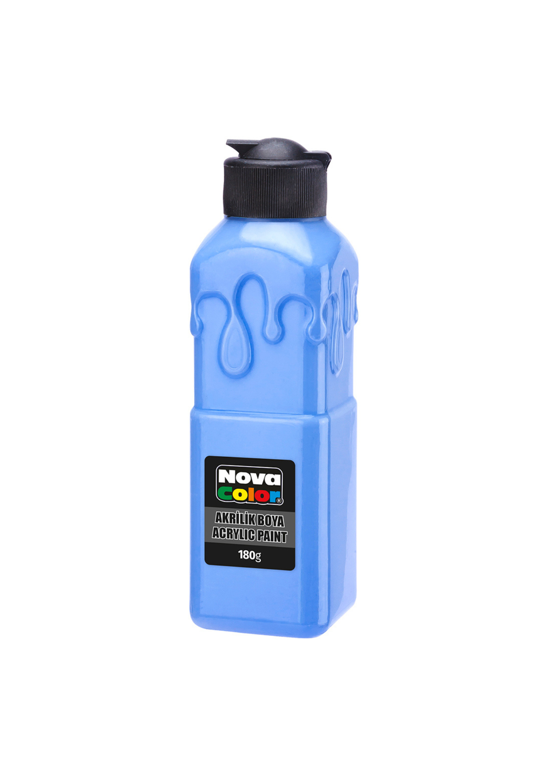 Акрилна боя 180гр. Светлосиня Nova Color