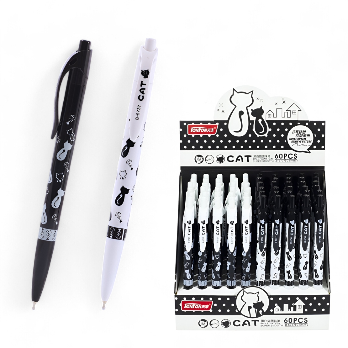 Химикалка Tenfon Cat