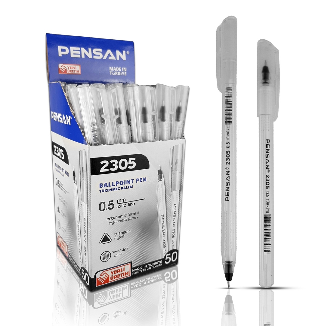 Химикалка Pensan 2305 / 0.5 мм. Черен