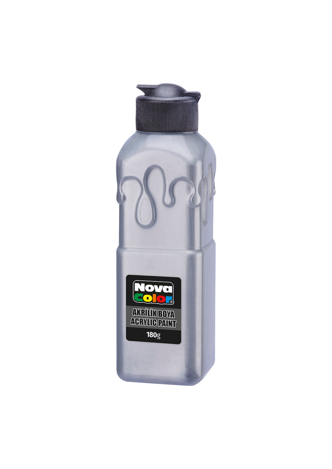 Акрилна боя 180гр. Графитено сиво Nova Color