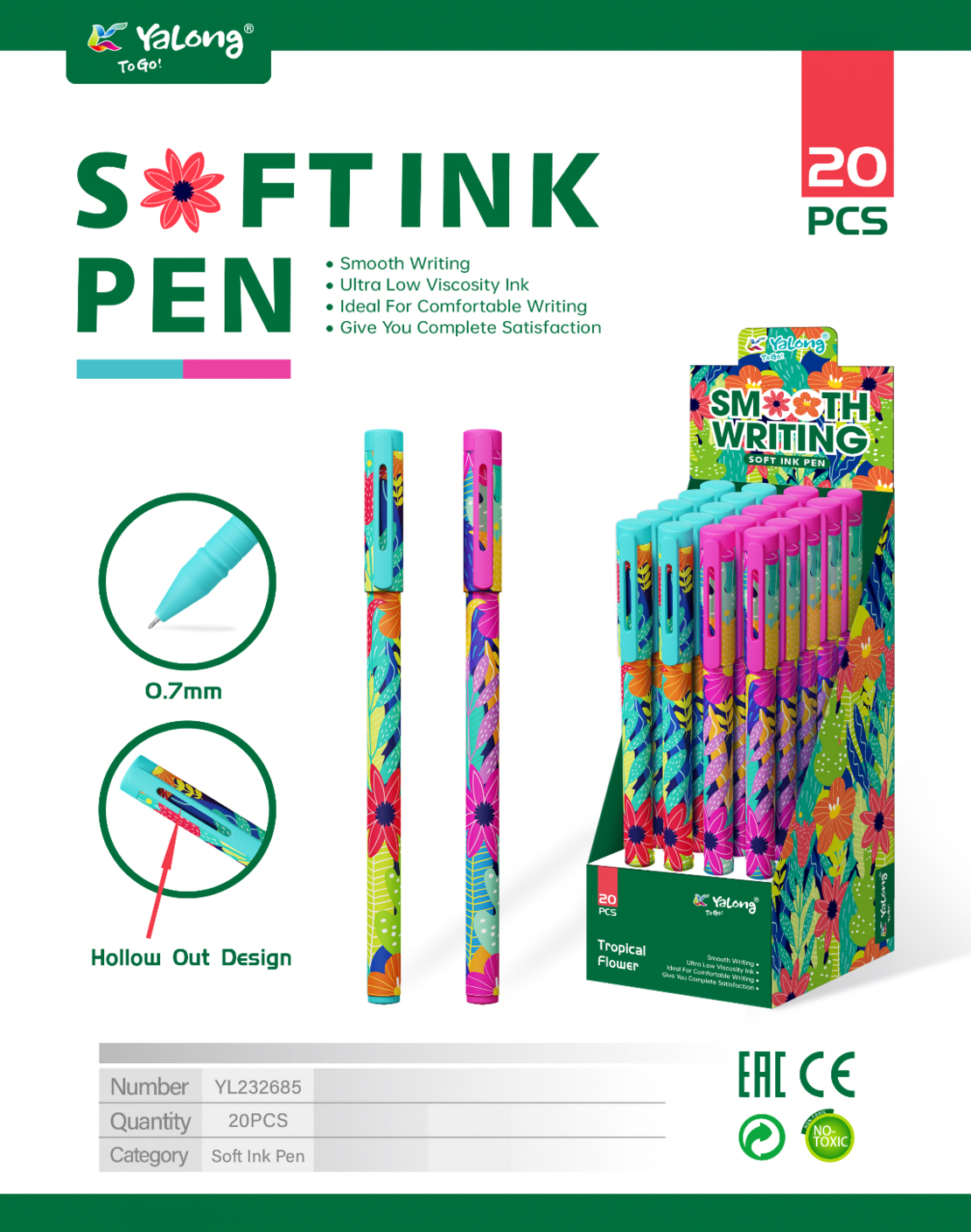 Химикалка Yalong 232685