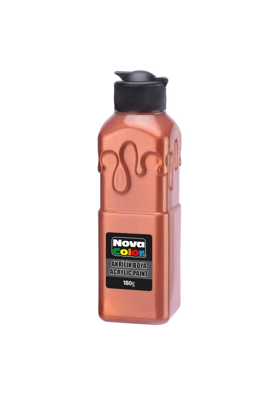Акрилна боя 180гр. Меднa Nova Color