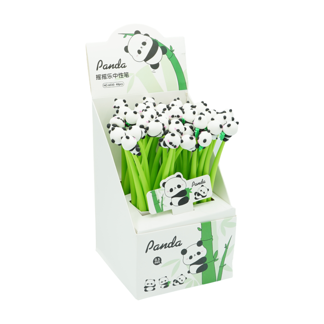 Силиконова детска химикалка, Панда