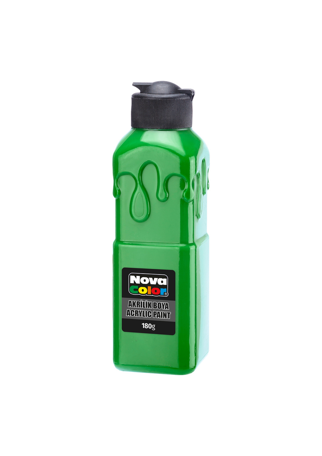Акрилна боя 180гр. зелена Nova Color