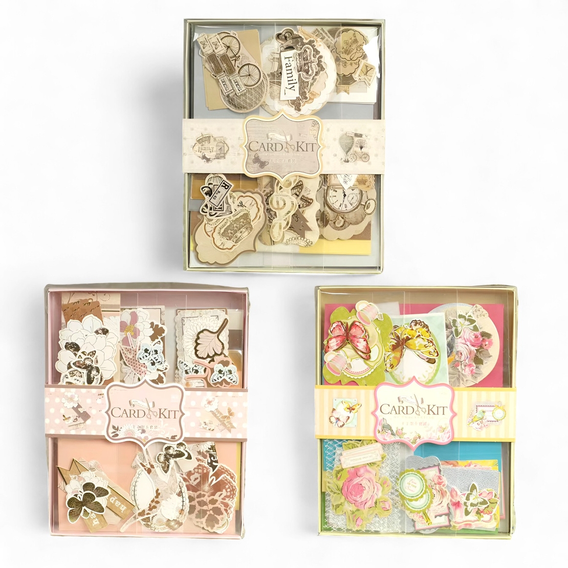 Комплект за ръчно изработване на поздравителни картични 863