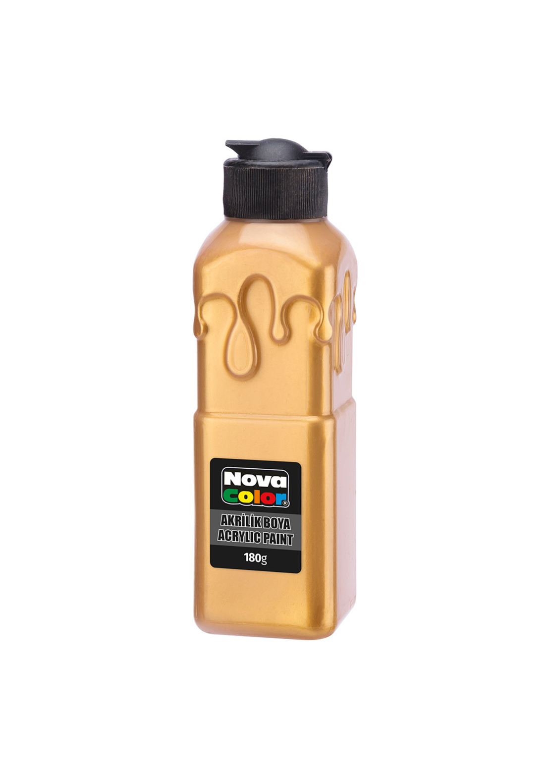Акрилна боя 180гр. Златисто Nova Color