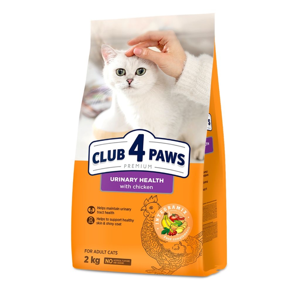 CLUB 4 PAWS ADULT URINARY Пълноценна, премиум храна за котки